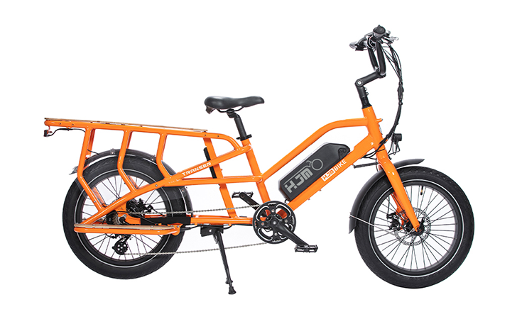 HJMBIKE Transer Cargo Electric Bike with Long-life Battery
