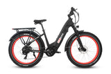 Toury Step Thru Fat Tire Ebike (Fully Assembled)