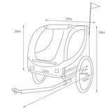 HJMbike Pet Trailer