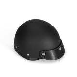 All-Season Cruiser Half Helmet Black