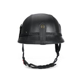 Retro Street Motorcycle Helmet Black