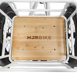 Bamboo board and screws (HJMbike TriHauler)