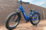 Toury Step Thru Fat Tire Ebike (Fully Assembled)