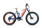 Warrior Full Suspension Fat Tire Ebike 1000W (Fully Assembled)