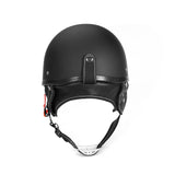 All-Season Cruiser Half Helmet Black