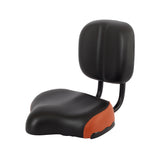 Extra Wide Saddle Seat with Backrest