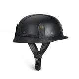 Retro Street Motorcycle Helmet Black