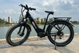 Toury Step Thru Fat Tire Ebike (Fully Assembled)