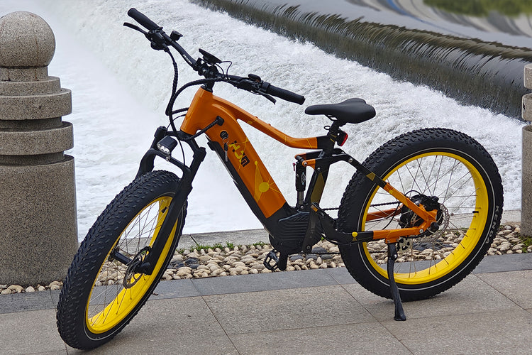 What makes fat tires useful beyond paved roads?