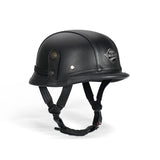 Retro Street Motorcycle Helmet Black