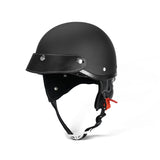 All-Season Cruiser Half Helmet Black