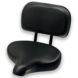Extra Wide Saddle Seat with Backrest