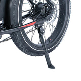 HJM single-leg aluminum alloy kickstand detail